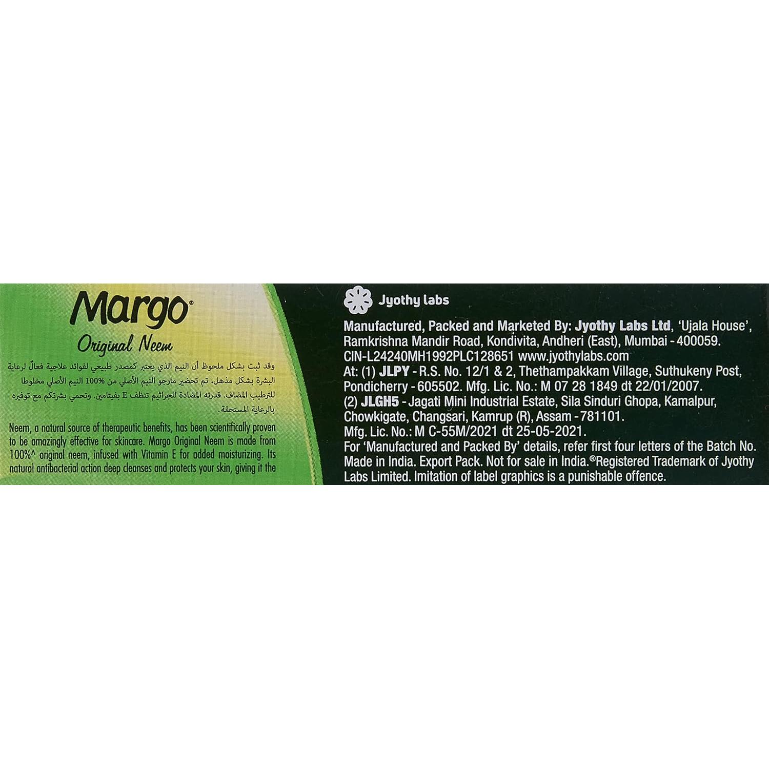 Jabón Neem Antibacteriano Original 10-Pack 100g c/u