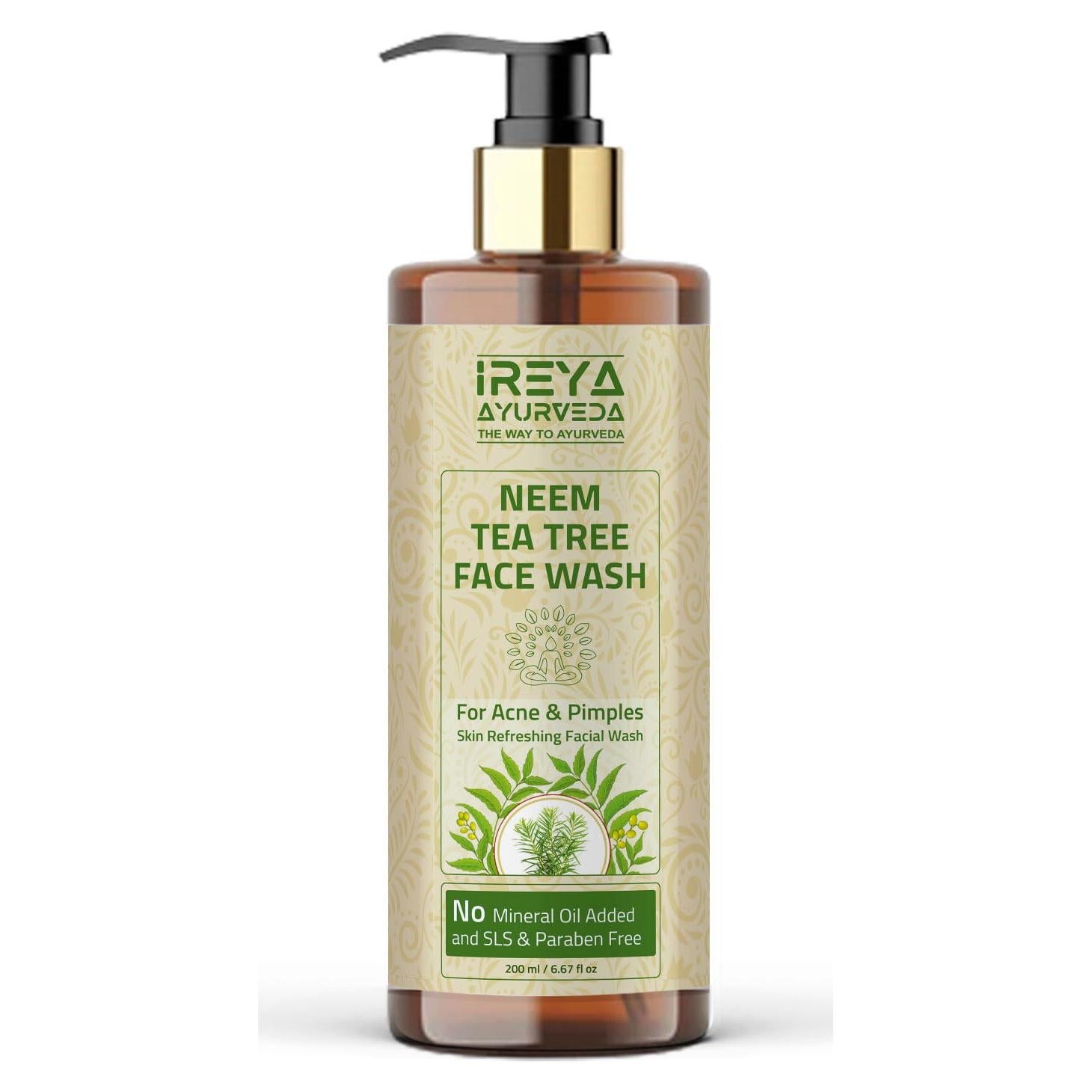 Limpiador Facial Hidratante Neem y Árbol de Té 200ml