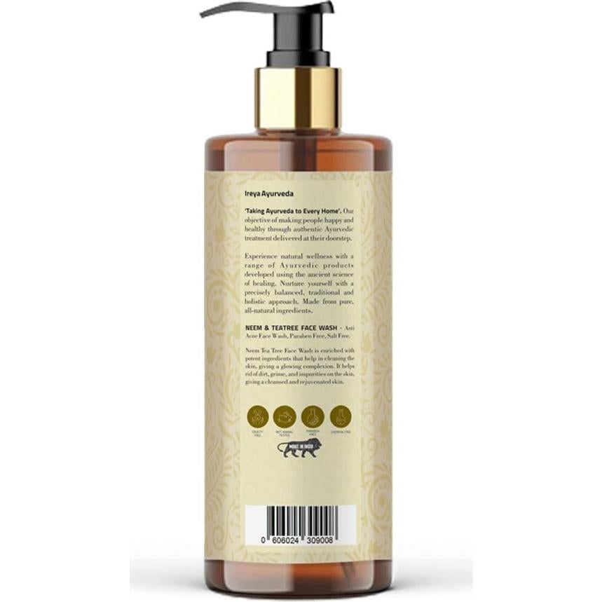 Limpiador Facial Hidratante Neem y Árbol de Té 200ml