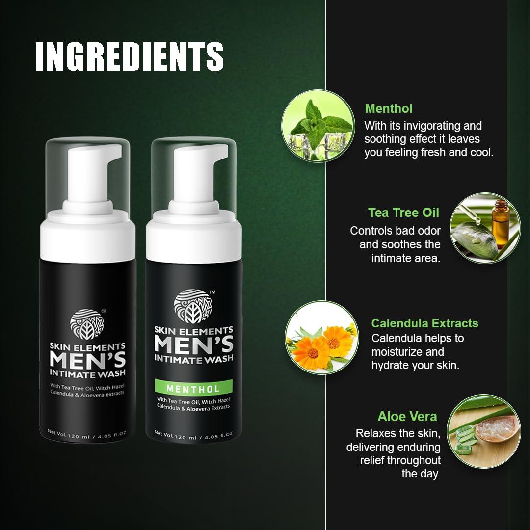 Skin Elements Lavado Íntimo Hombres 120ml Combo 2 Piezas