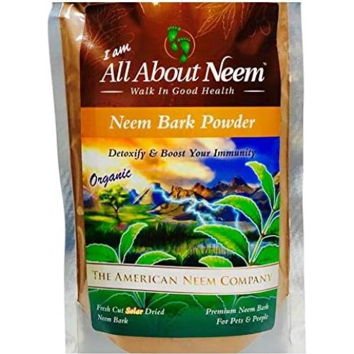 Polvo de Corteza de Neem Orgánico 408g - Suplemento Saludable