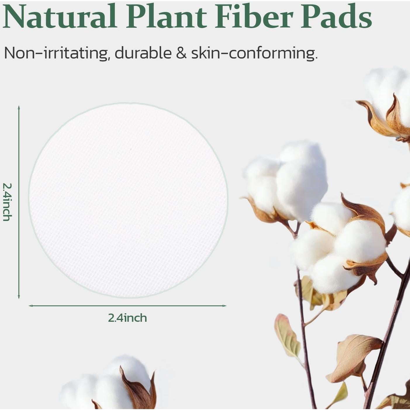 Discos Exfoliantes Faciales QAH con Niacinamida y Péptidos - 125 Unidades