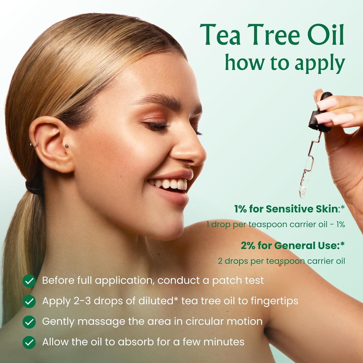 Aceite de Árbol de Té Puro BodyJ4You 30 ml Orgánico