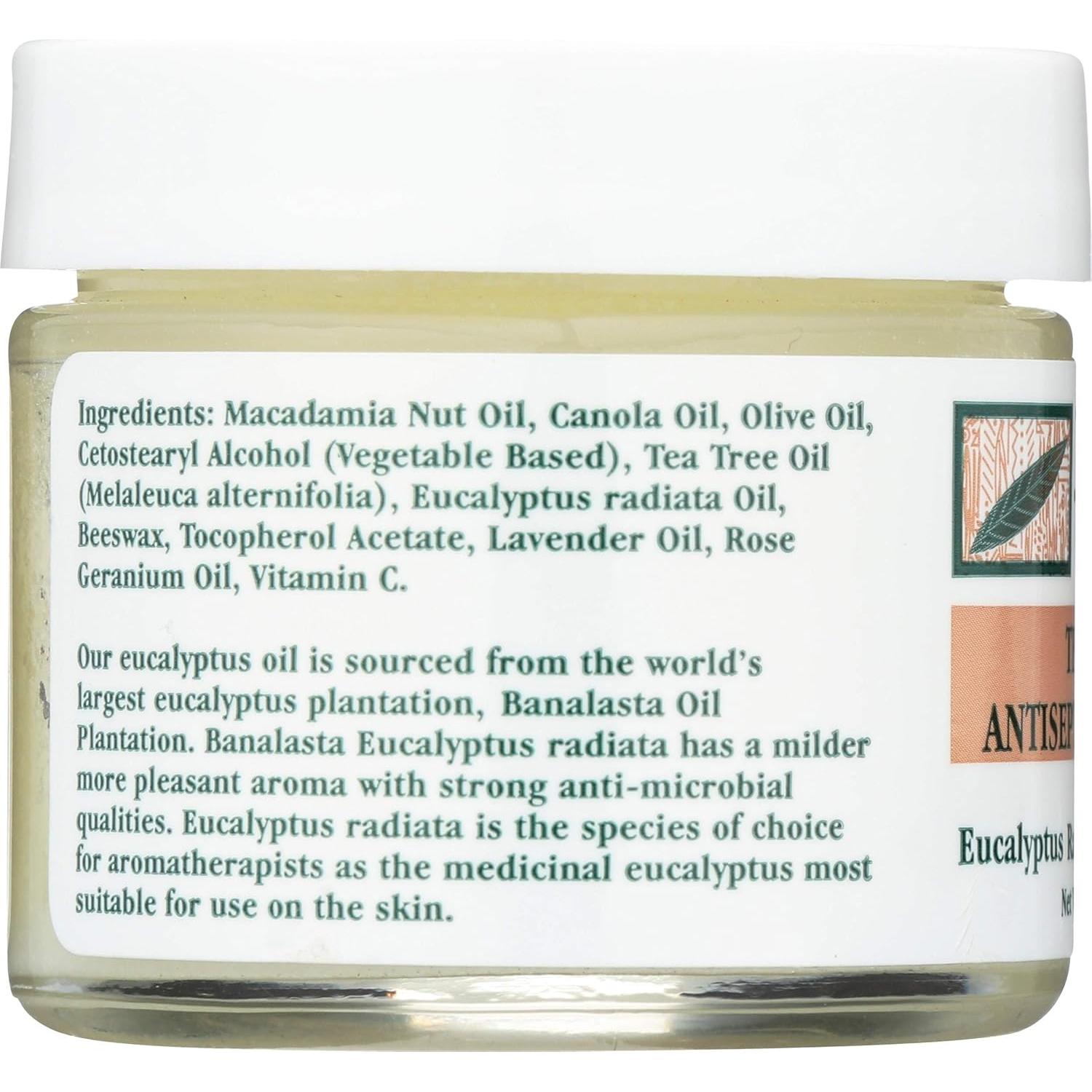 Ungüento Antiséptico Tea Tree Therapy 56.7g Eucalipto Lavanda