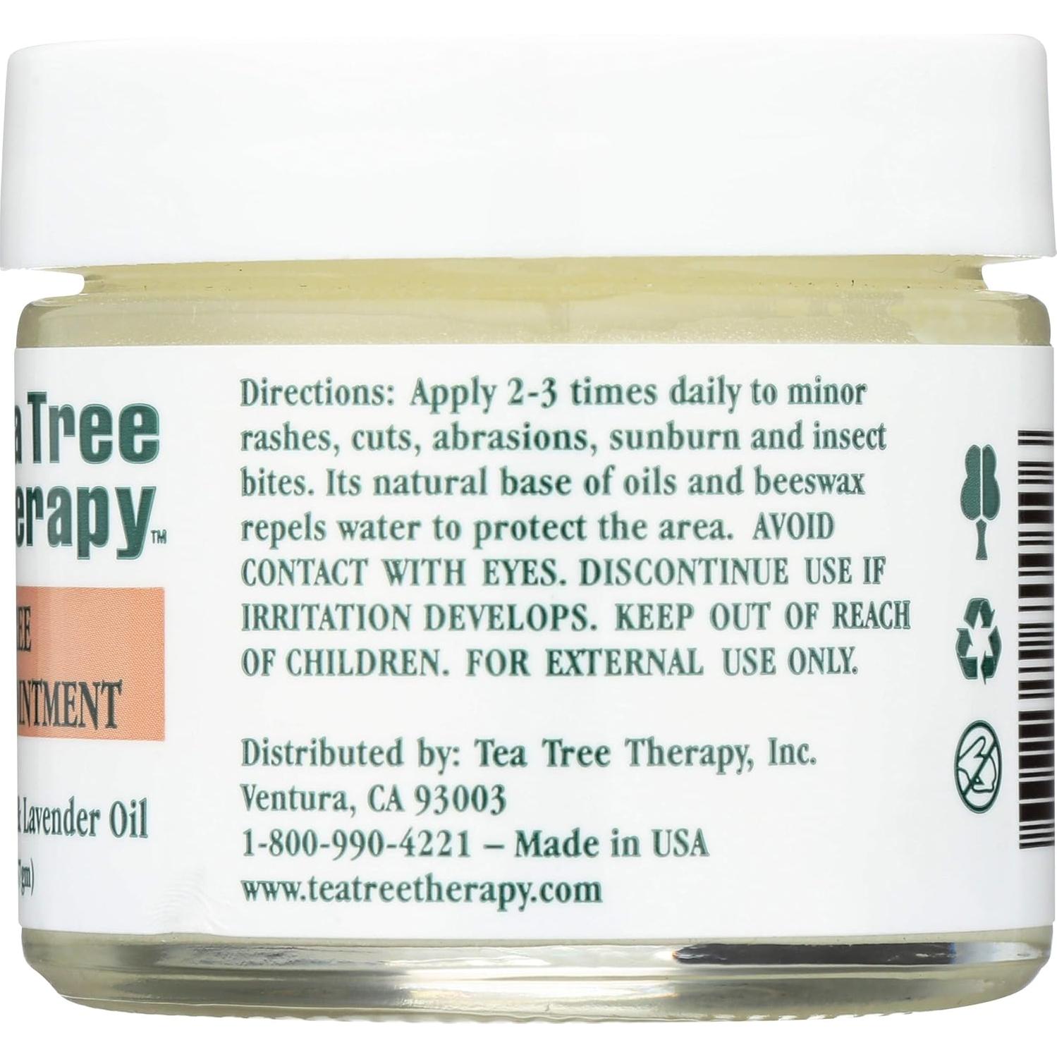 Ungüento Antiséptico Tea Tree Therapy 56.7g Eucalipto Lavanda