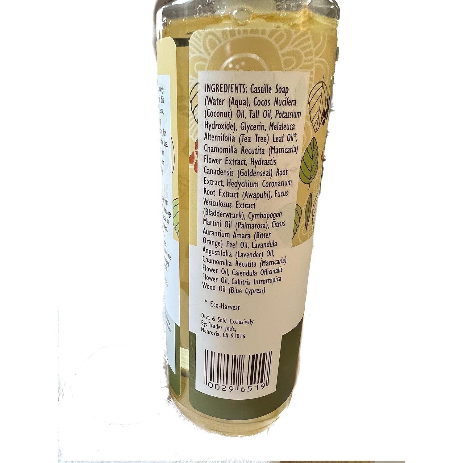 Limpiador Facial Trader Joe's con Aceite de Árbol de Té 293g