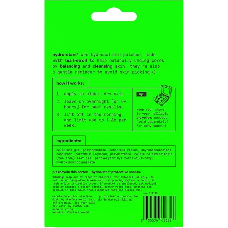 Máscara Hidratante Facial Starface World - Árbol de Té 12.5cm