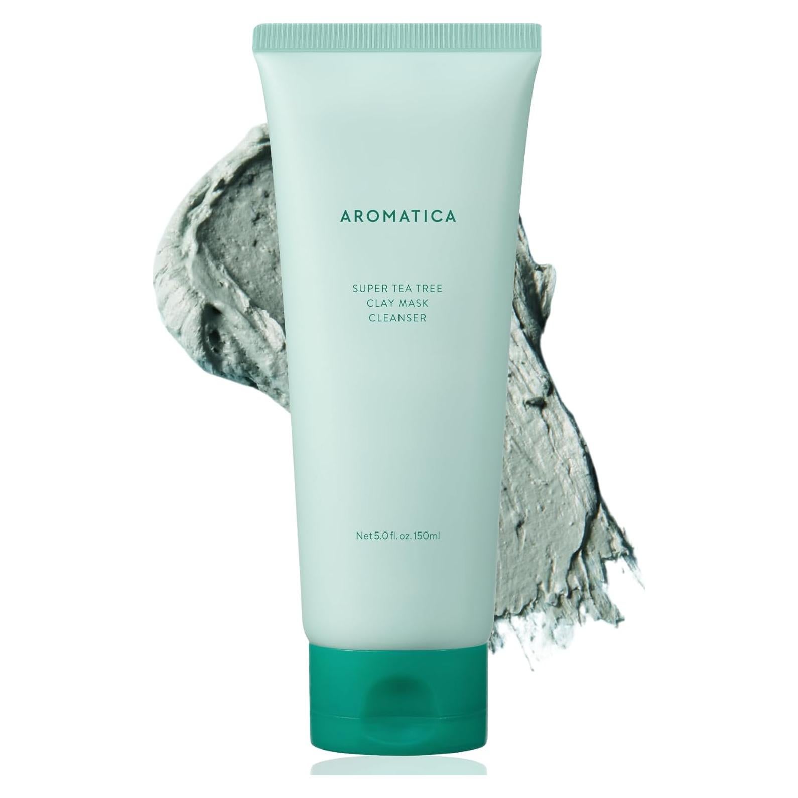 Aromatica Mascarilla y Limpiador Facial 2 en 1 148 ml - Árbol de Té