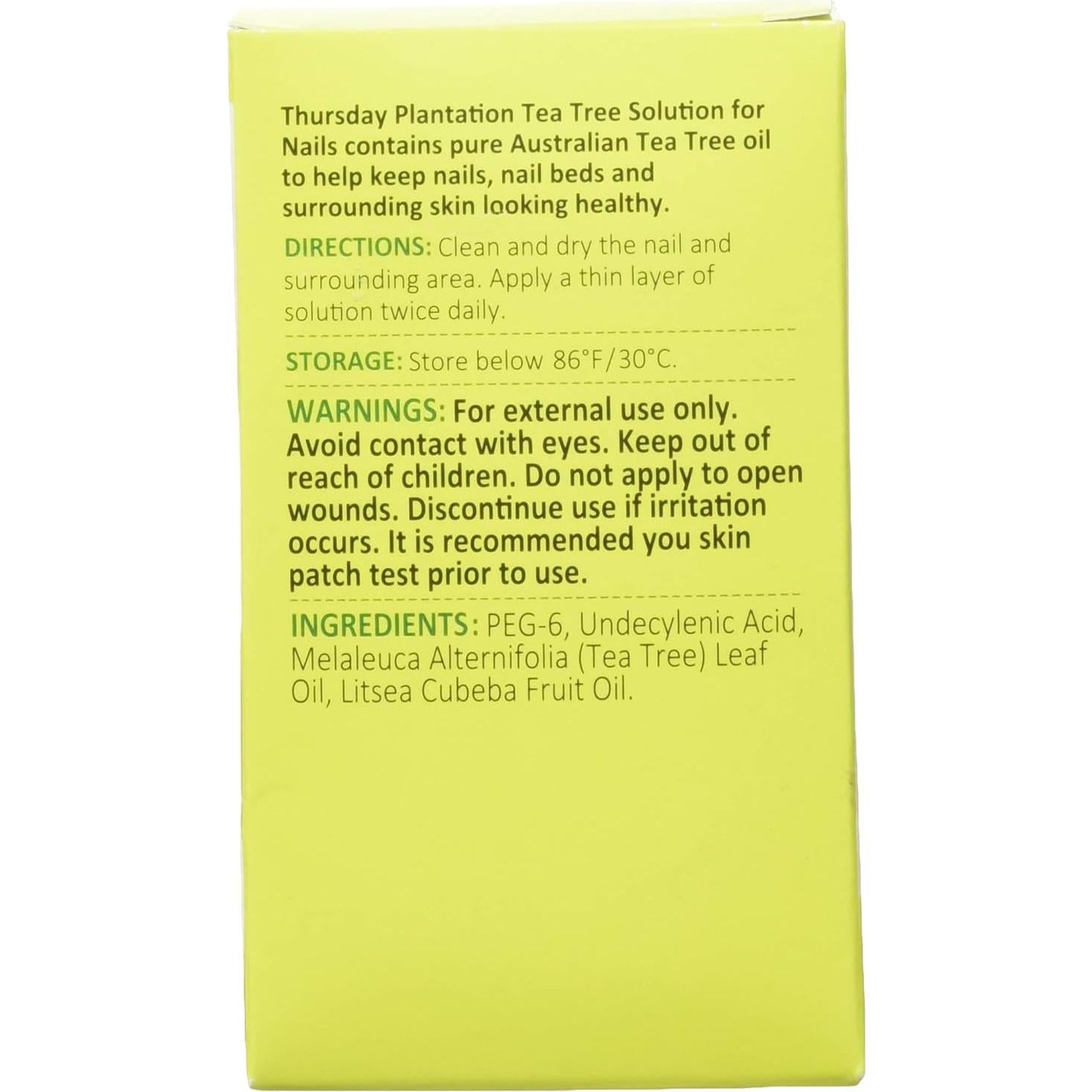 Solución de Árbol de Té Nature's Plus para Uñas 10 ml