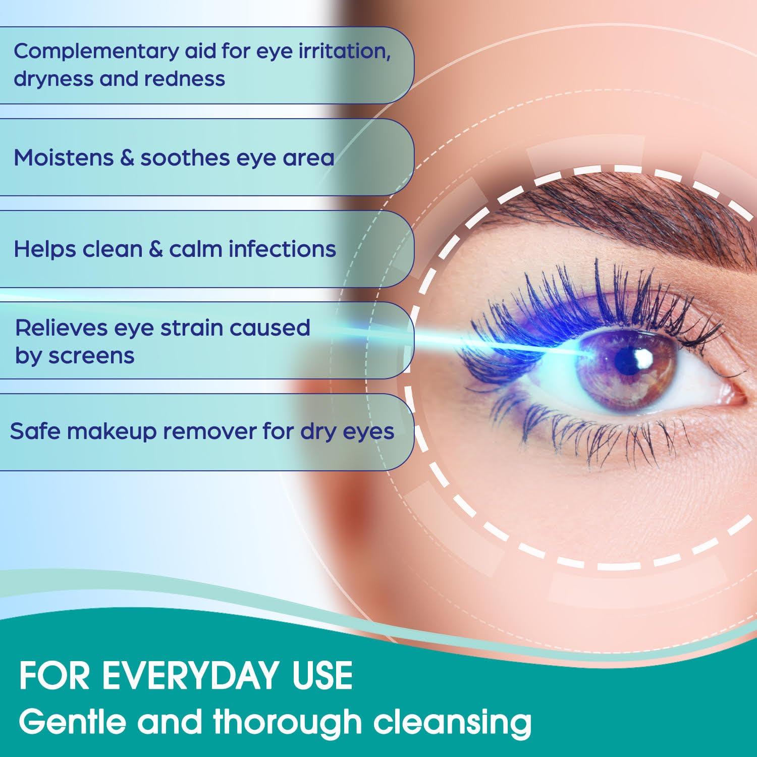 Toallitas para Ojos Hipoalergénicas Dr. Fischer - 30 Unidades