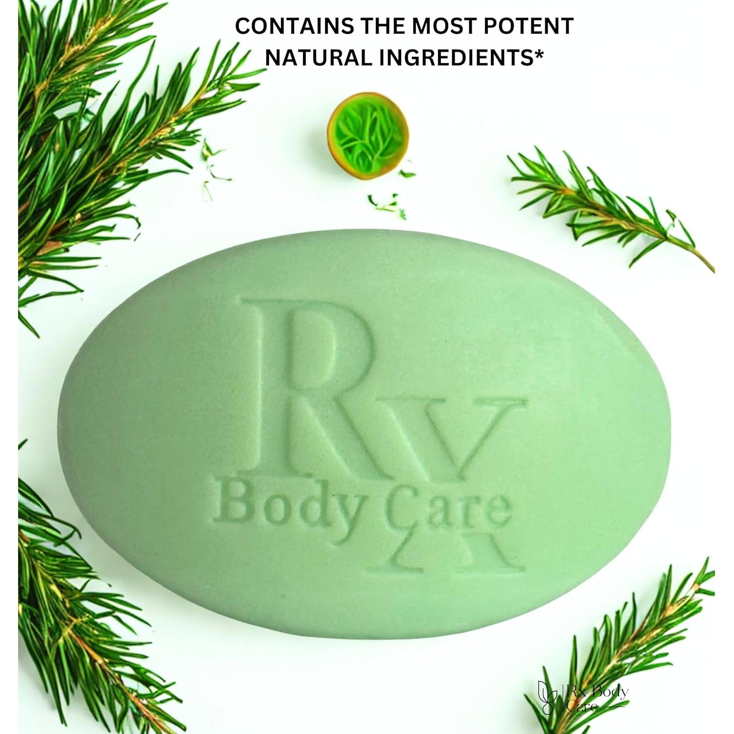 Jabón en Barra RX Body Care 113 g - Aceite de Árbol de Té Antifúngico