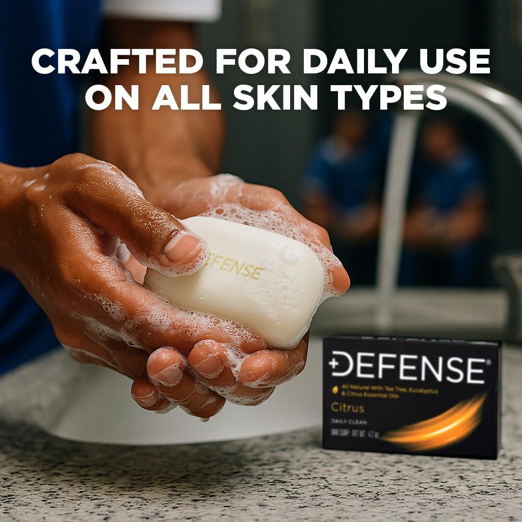 Jabón de Barra Cítrico Defense Soap 5pk 119g Natural