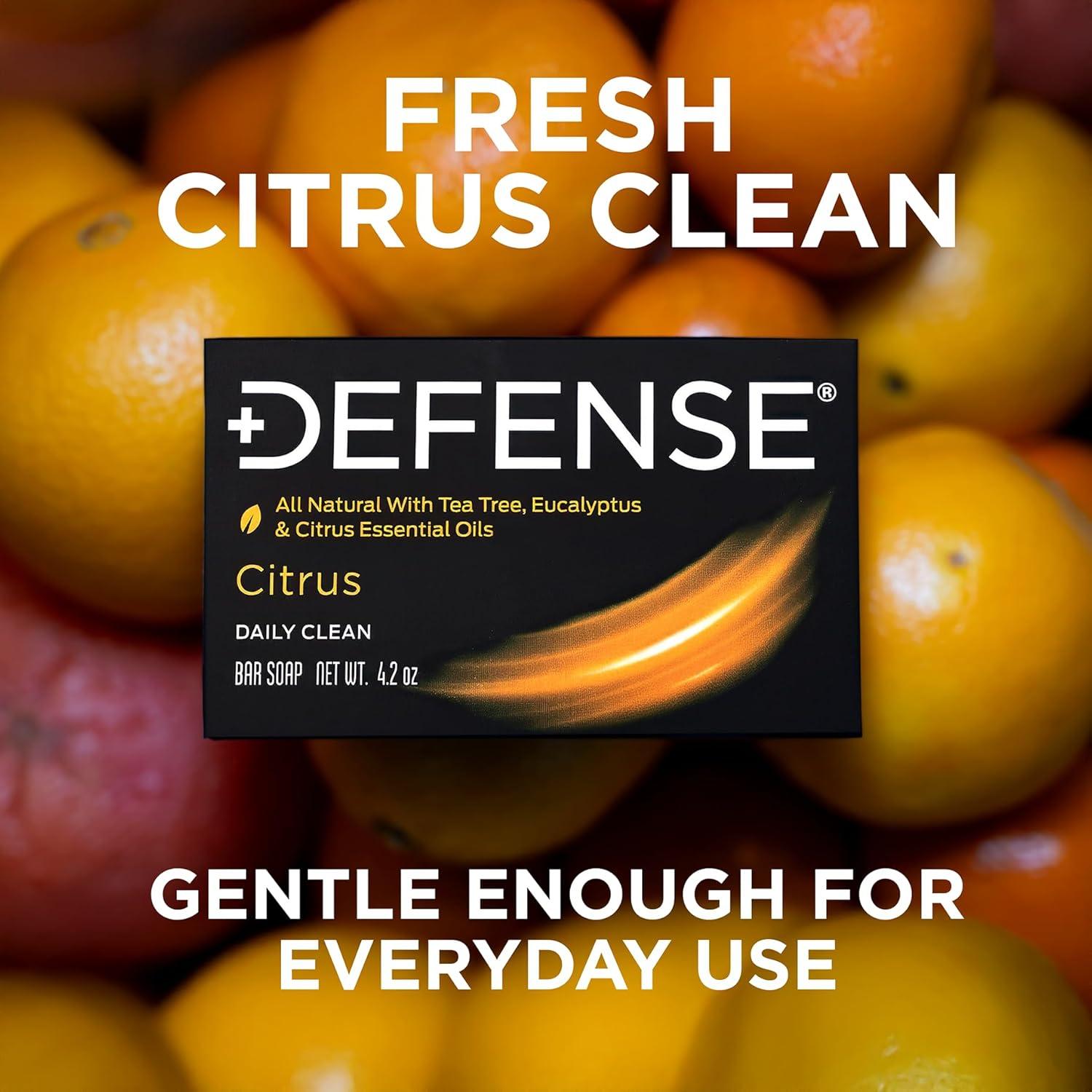 Jabón de Barra Cítrico Defense Soap 5pk 119g Natural