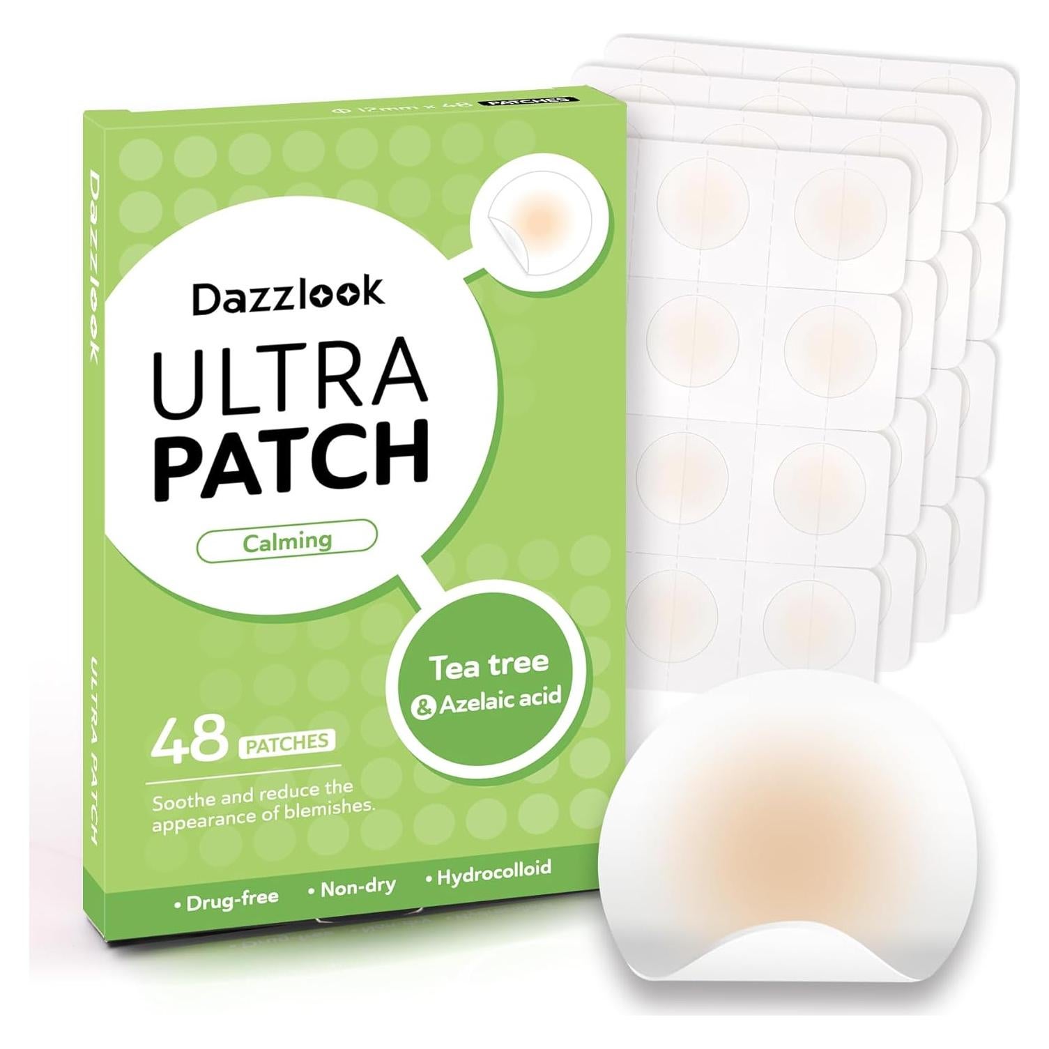 Parche Hidrocoloide Dazzlook 12mm para Granitos - 48 Pcs