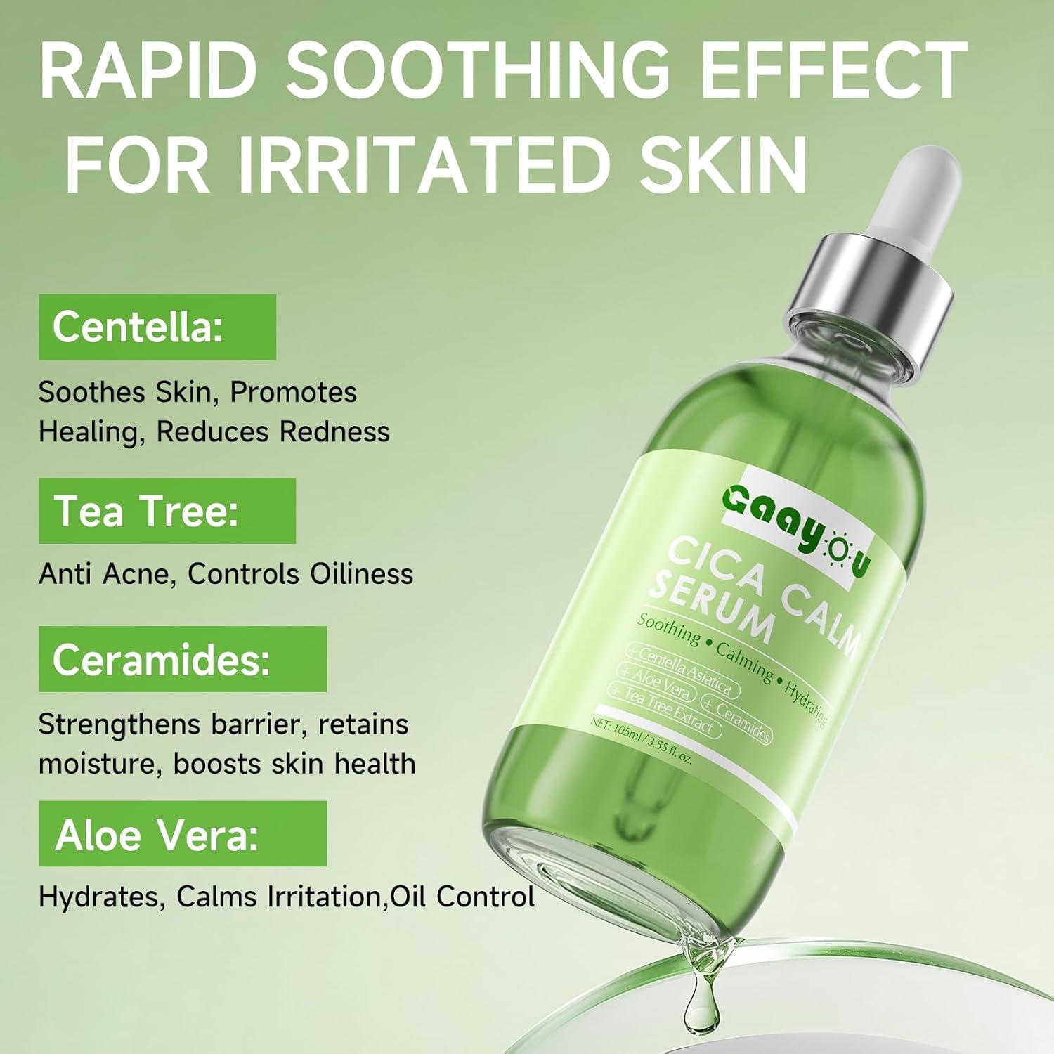 Suero Facial Calmante Centella Asiática Gaayou 105ml