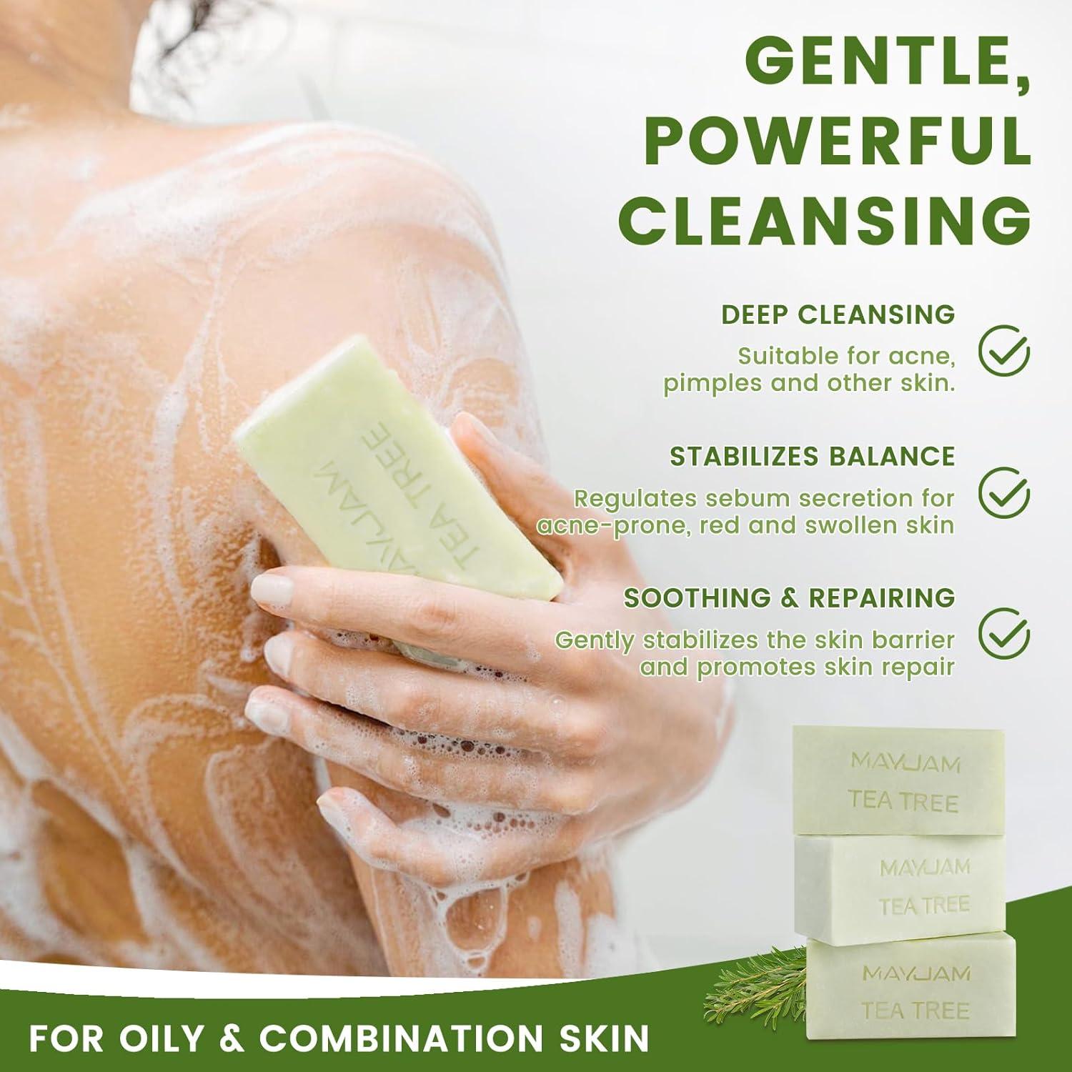 Jabón en Barra MAYJAM de Aceite de Árbol de Té 99.22g