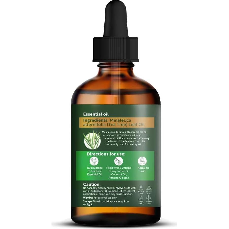 Aceite Esencial de Árbol de Té 100% Puro 97.6 ml - Marico