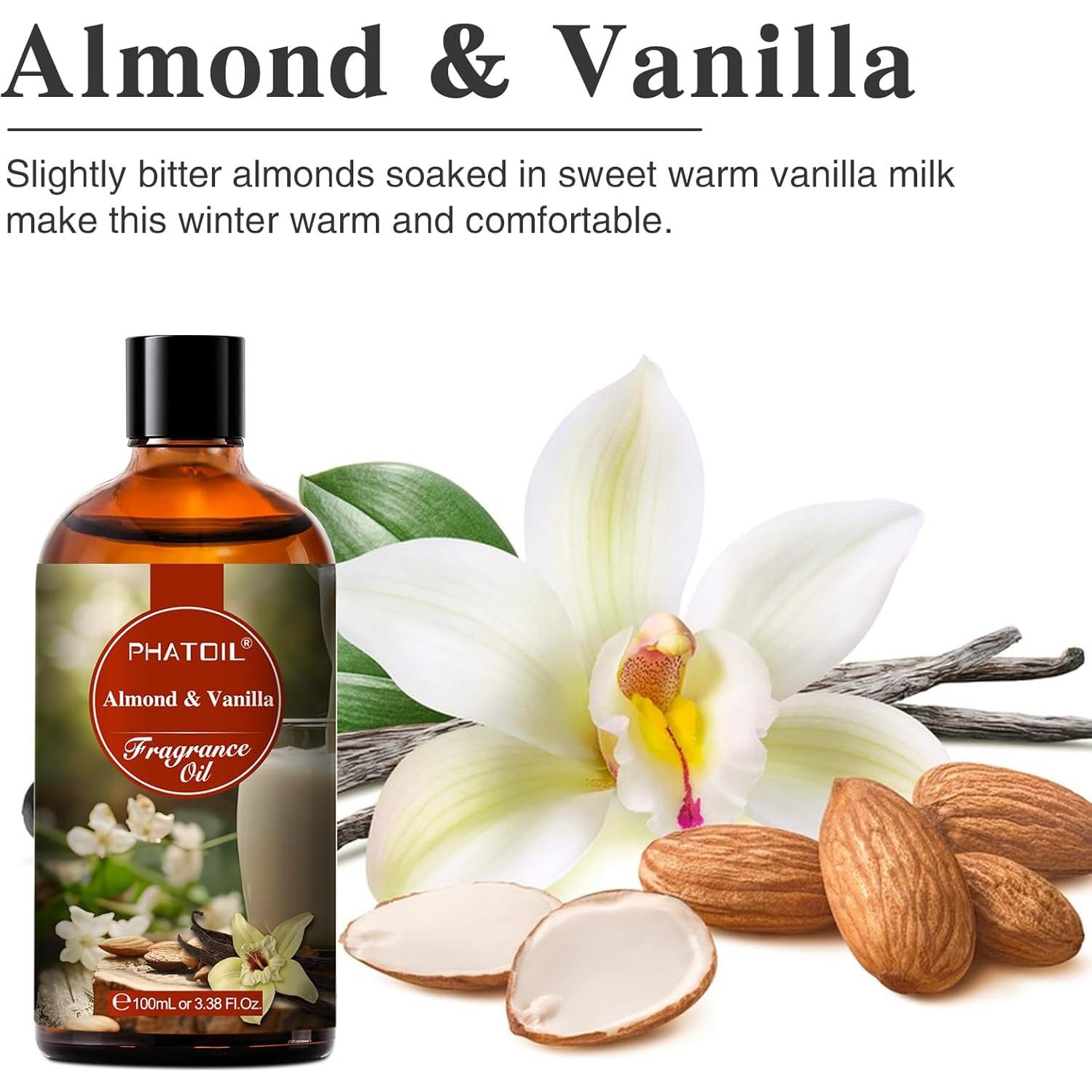 Aceite Aromático PHATOIL 100ml Almendra y Vainilla