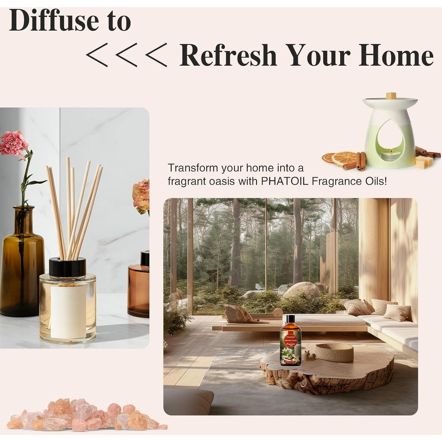 Aceite Aromático PHATOIL 100ml Almendra y Vainilla