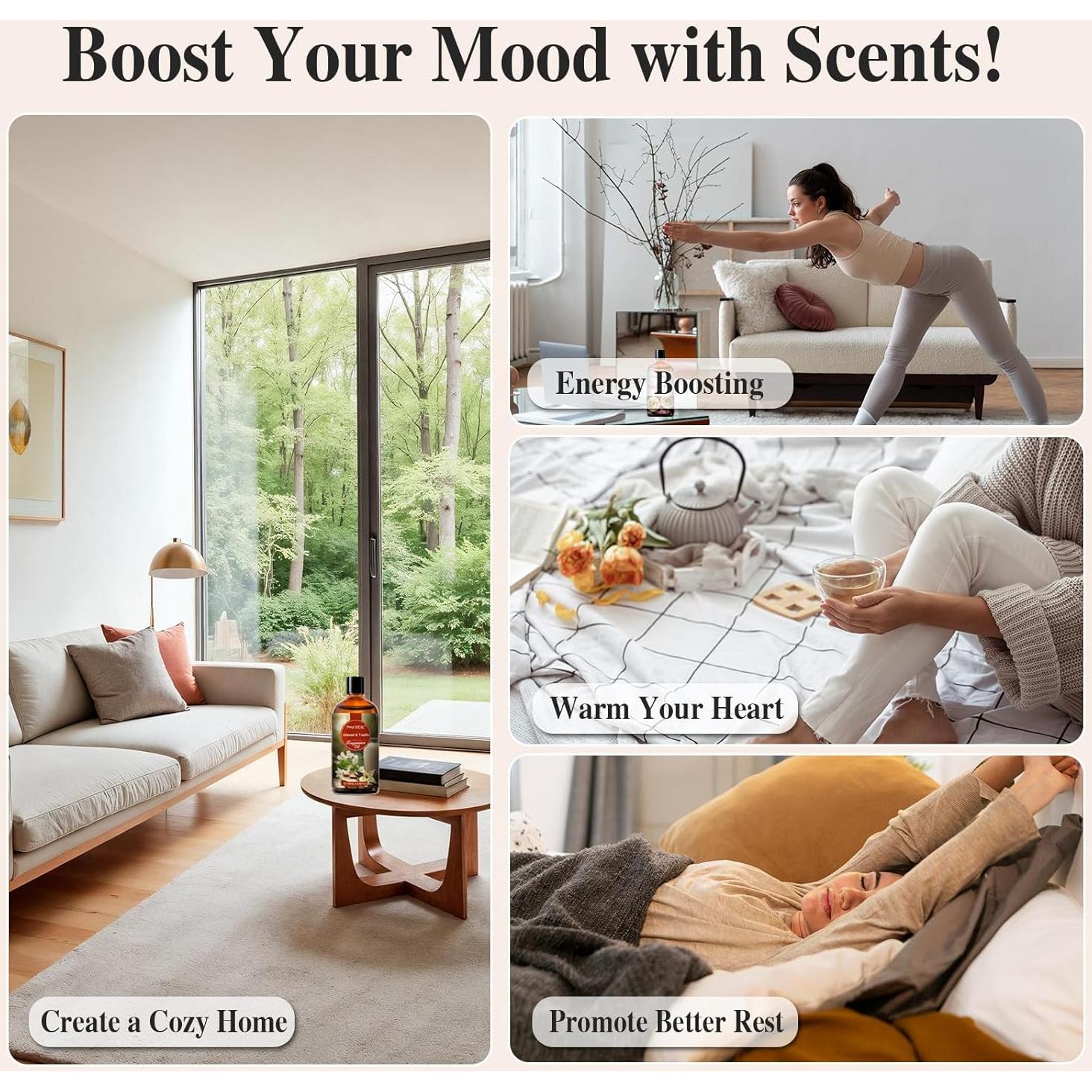 Aceite Aromático PHATOIL 100ml Almendra y Vainilla