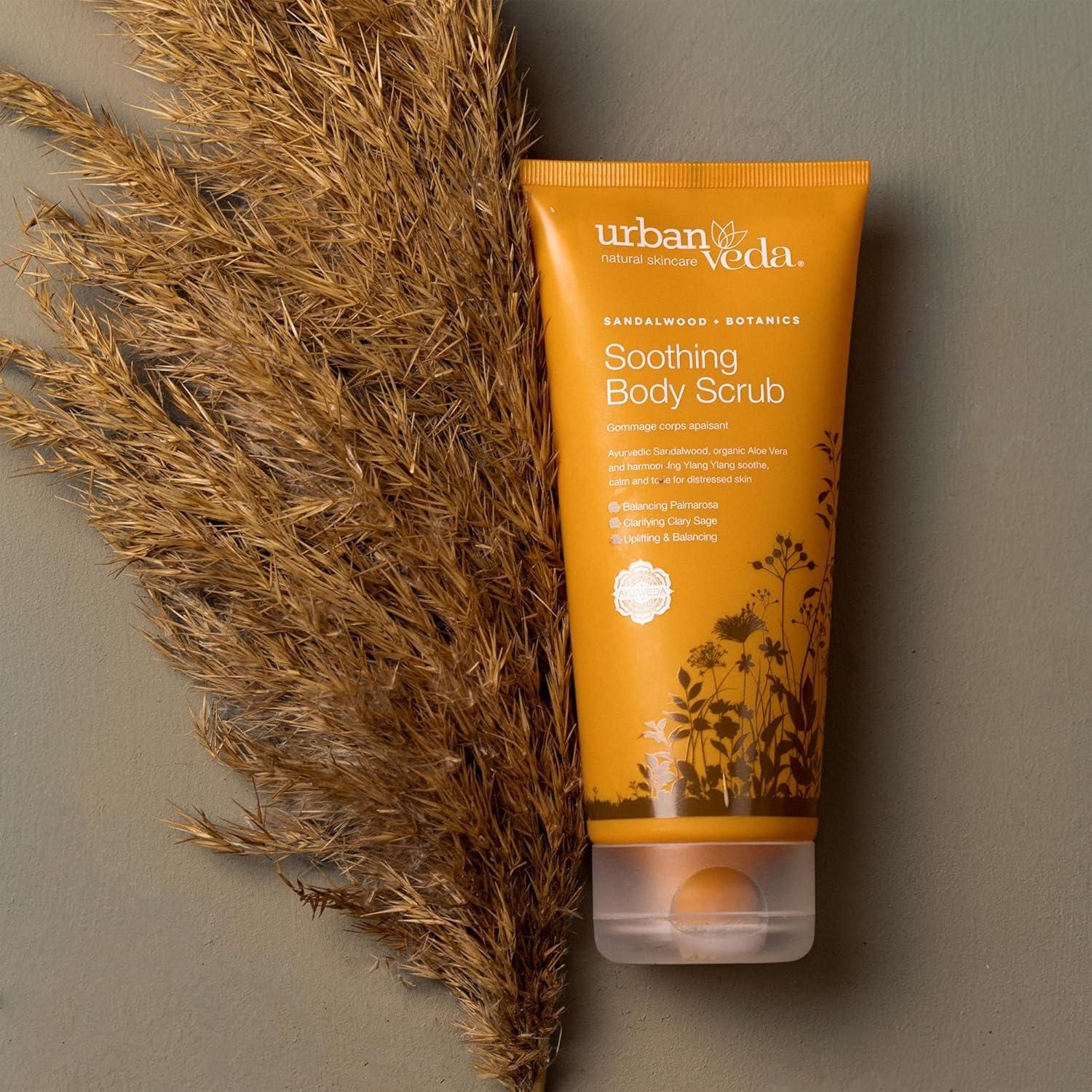 Exfoliante Corporal Urban Veda 200 ml con Aloe Vera y Sándalo