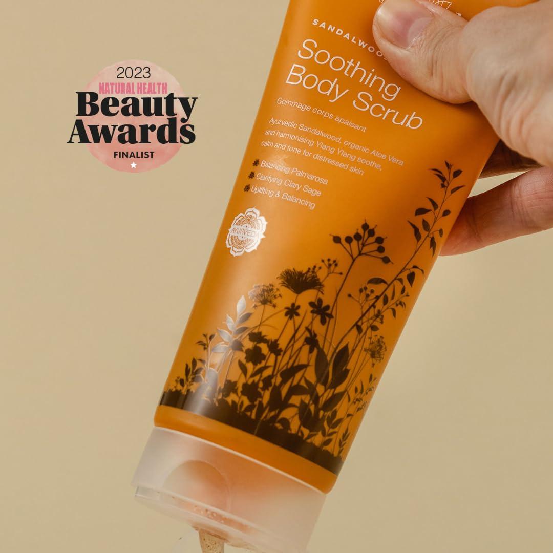 Exfoliante Corporal Urban Veda 200 ml con Aloe Vera y Sándalo