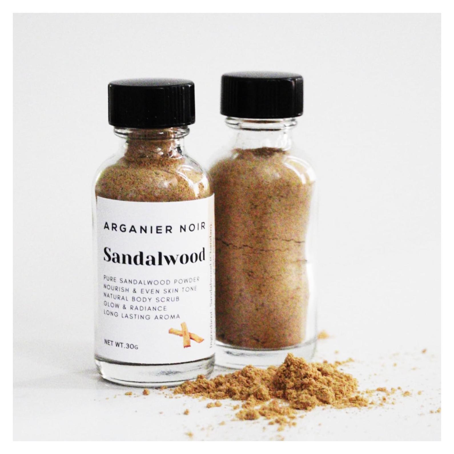 Polvo de Sándalo Puro Arganier Noir 30g - Cuidado de la Piel