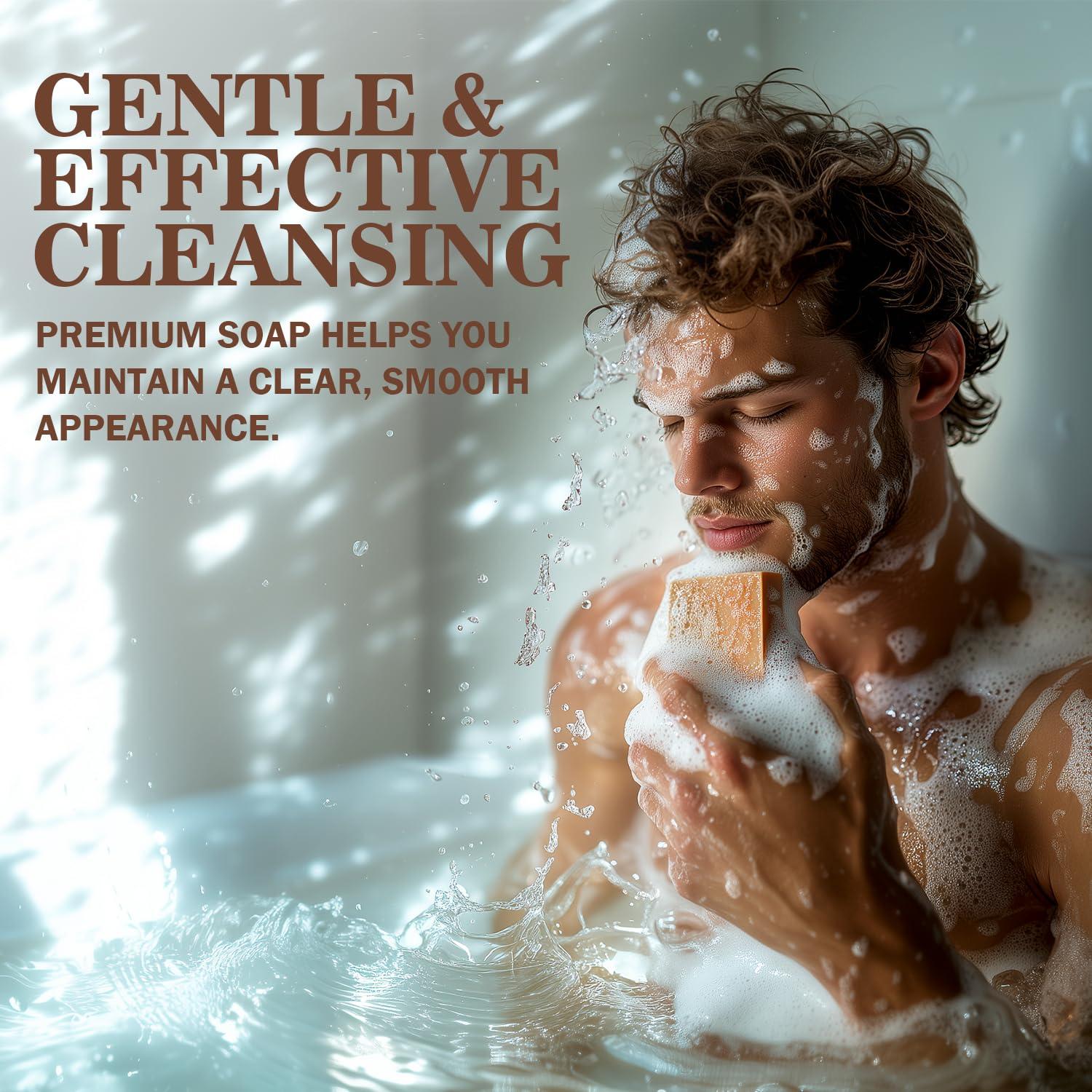 Jabón Exfoliante Sándalo Princess Belle 99g - Natural para Piel