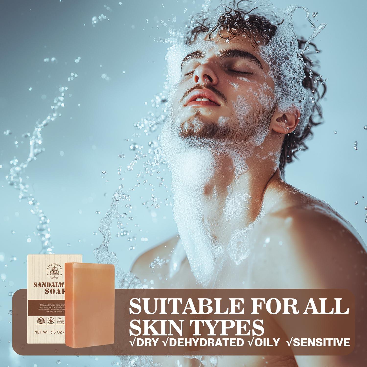 Jabón Exfoliante Sándalo Princess Belle 99g - Natural para Piel