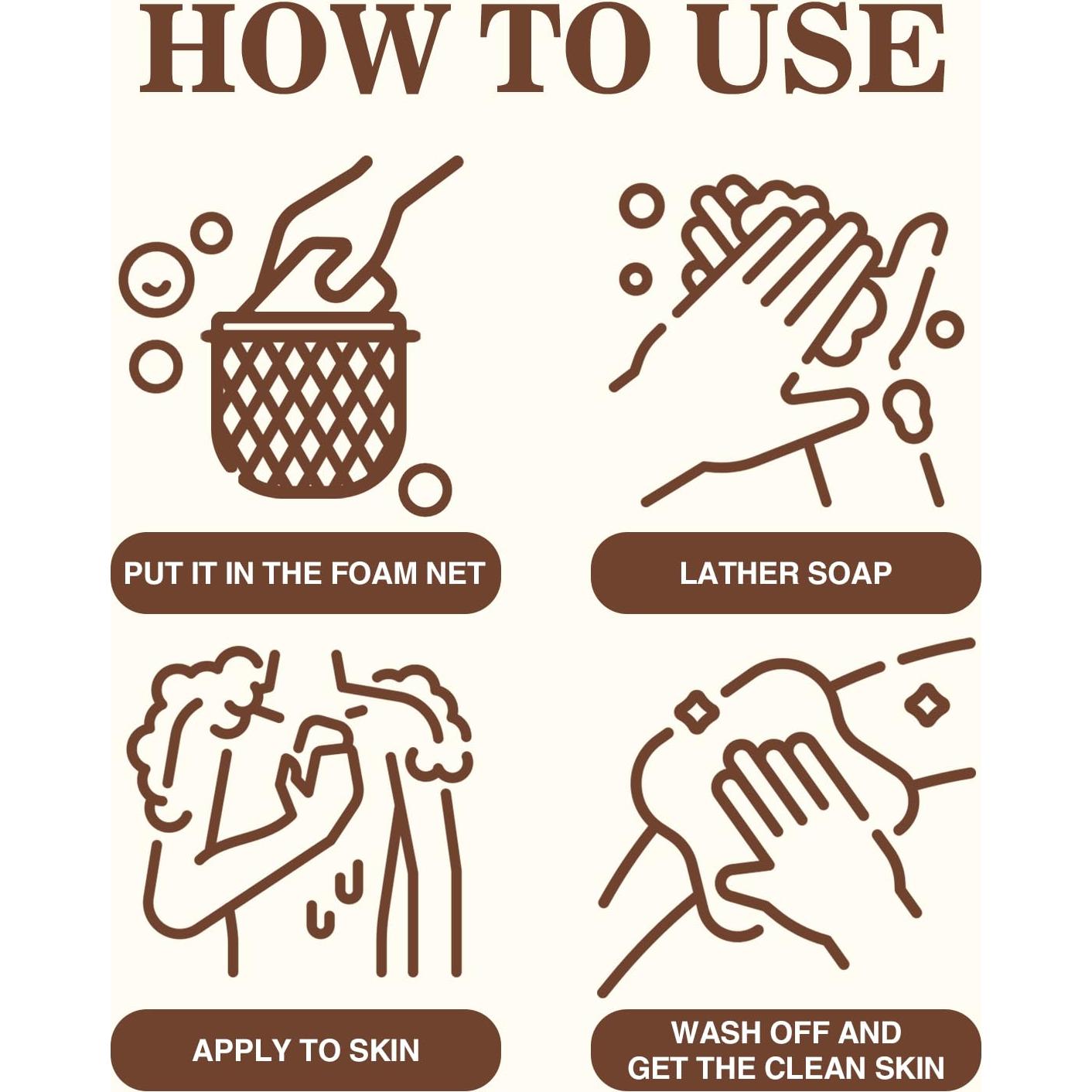 Jabón Exfoliante Sándalo Princess Belle 99g - Natural para Piel