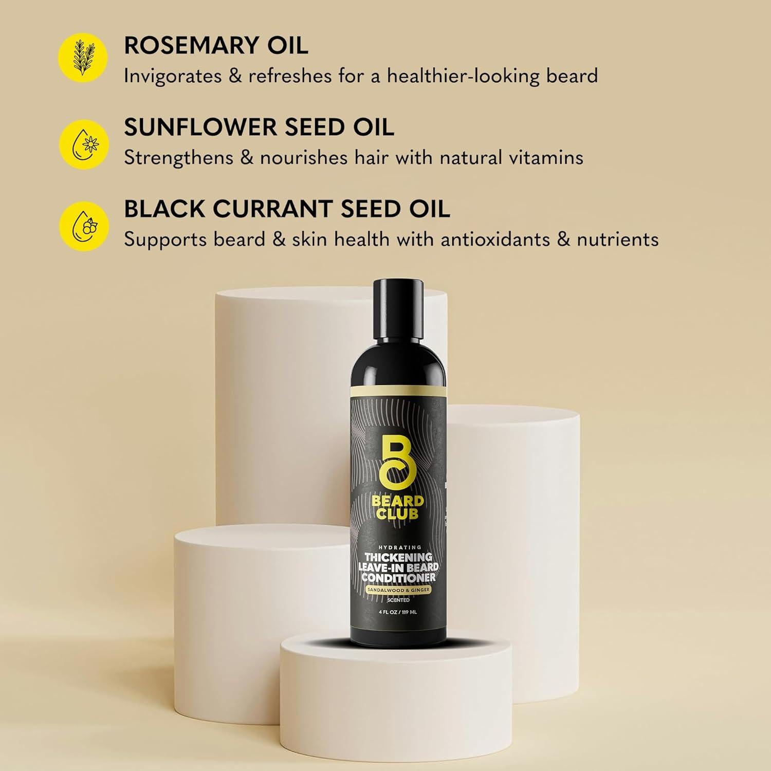 Acondicionador de Barba Sin Enjuague El Club de la Barba 113g