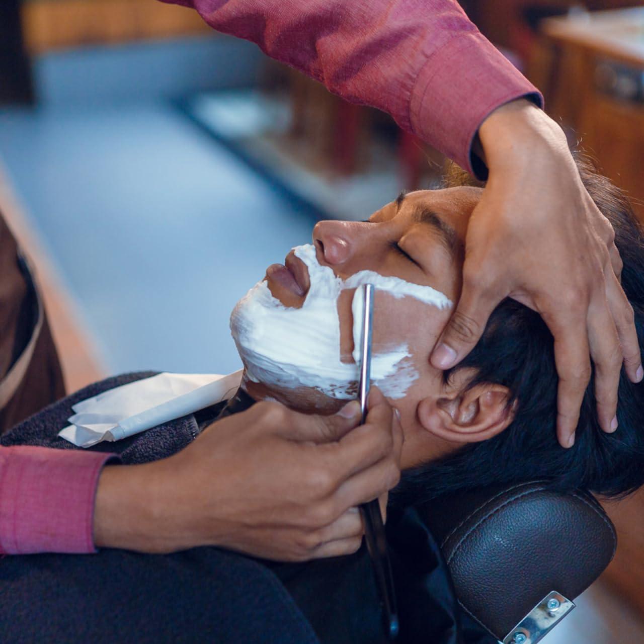 Jabón de Afeitar Beavorty 80g Sándalo Cuidado Facial Hombre