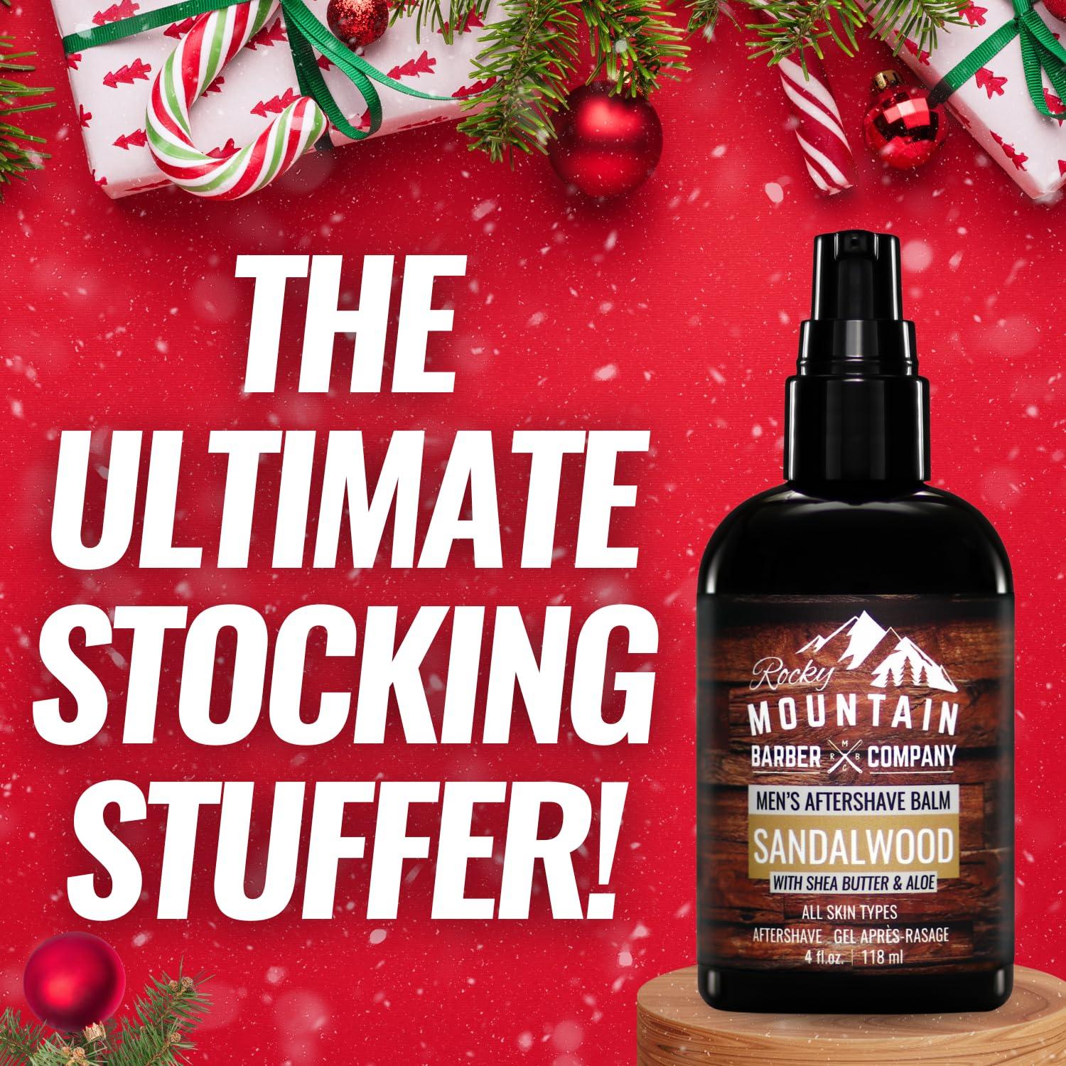 Bálsamo Aftershave Rocky Mountain Barber 113 g - Sándalo y Coco