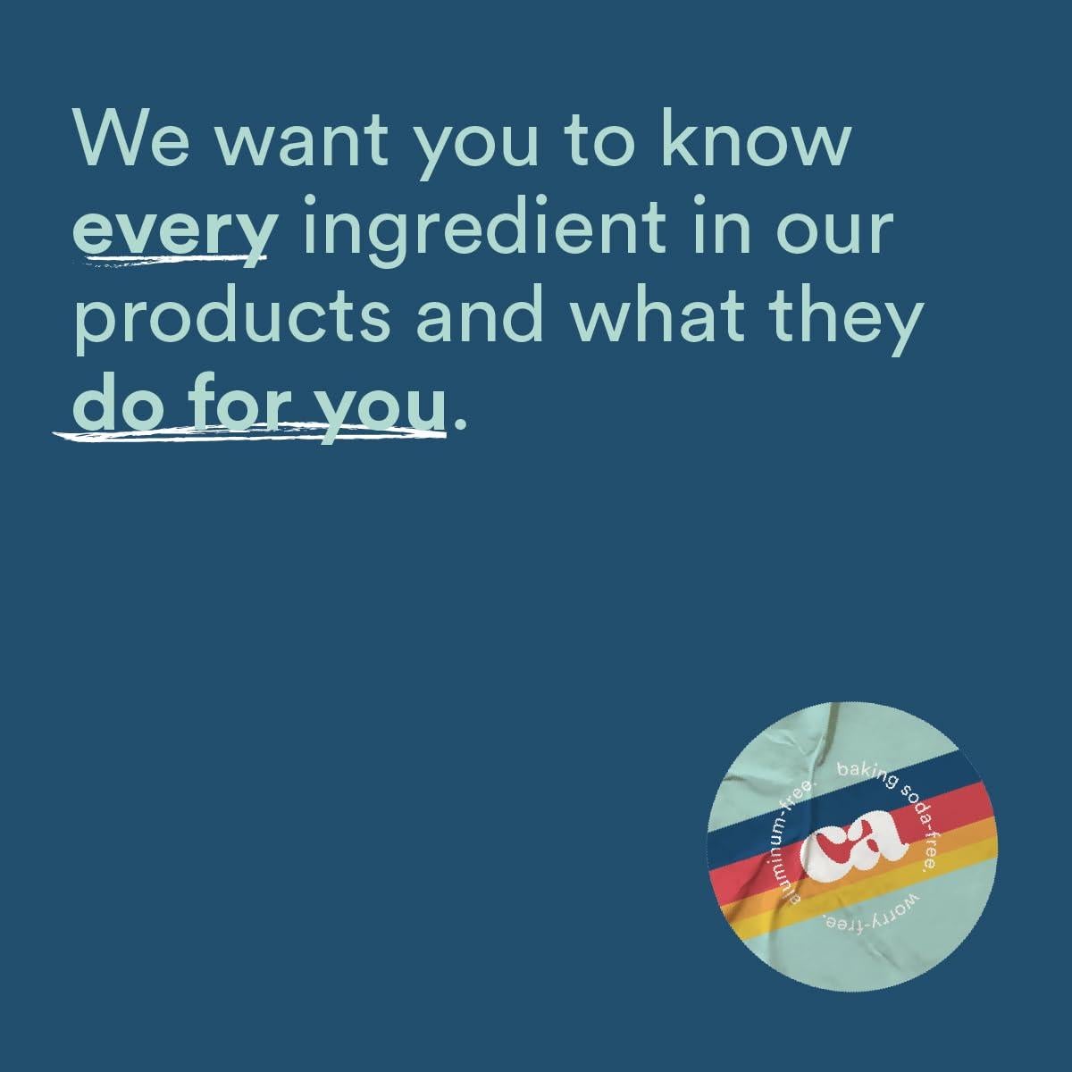 Desodorante AHA Clean Age 63.5 g - Aroma Sándalo, Sin Aluminio