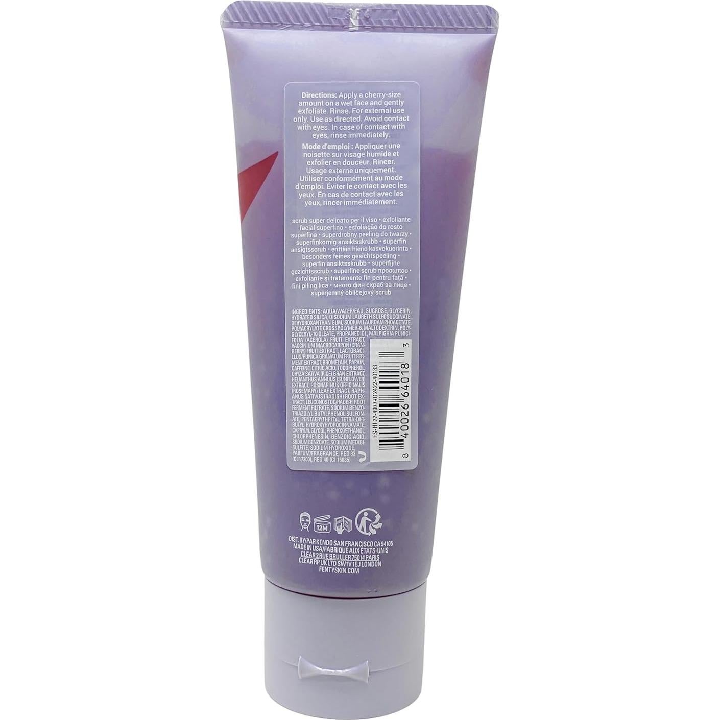 Exfoliante Facial Superfino Fenty Skin Cereza 100 ml