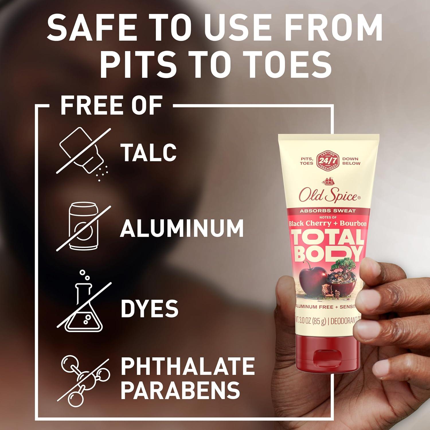 Desodorante Corporal Old Spice Cereza Negra + Bourbon 85g