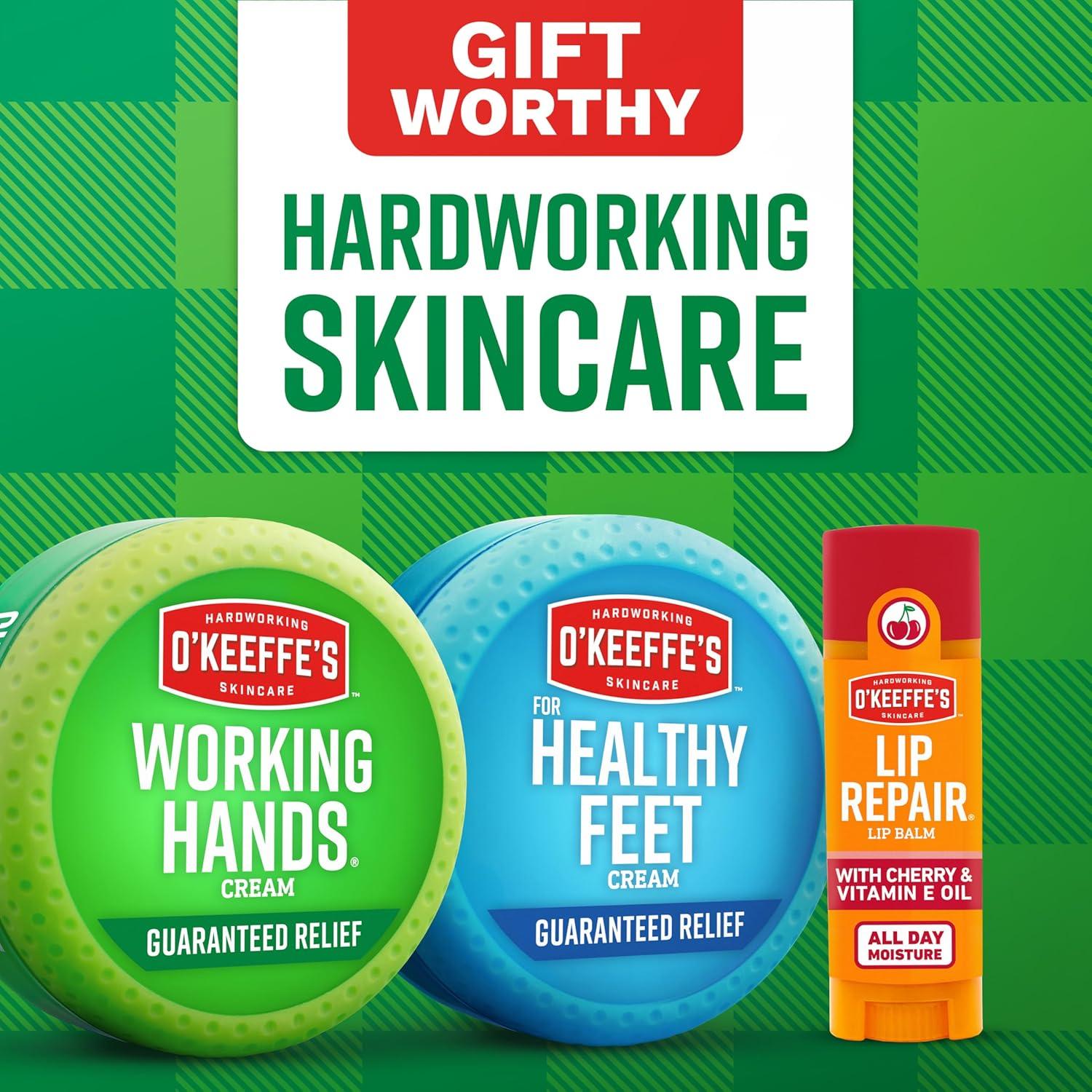 Set de Regalo O'Keeffe: Crema Manos, Pies y Balsamo Labial