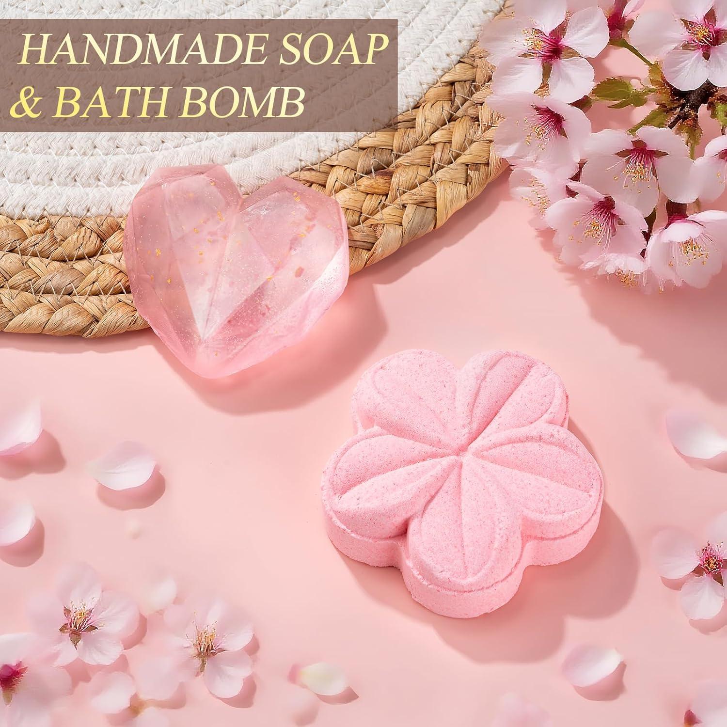 Cesta de Regalo de Cuidado Personal Frerdui - 10 Piezas Flor de Cerezo