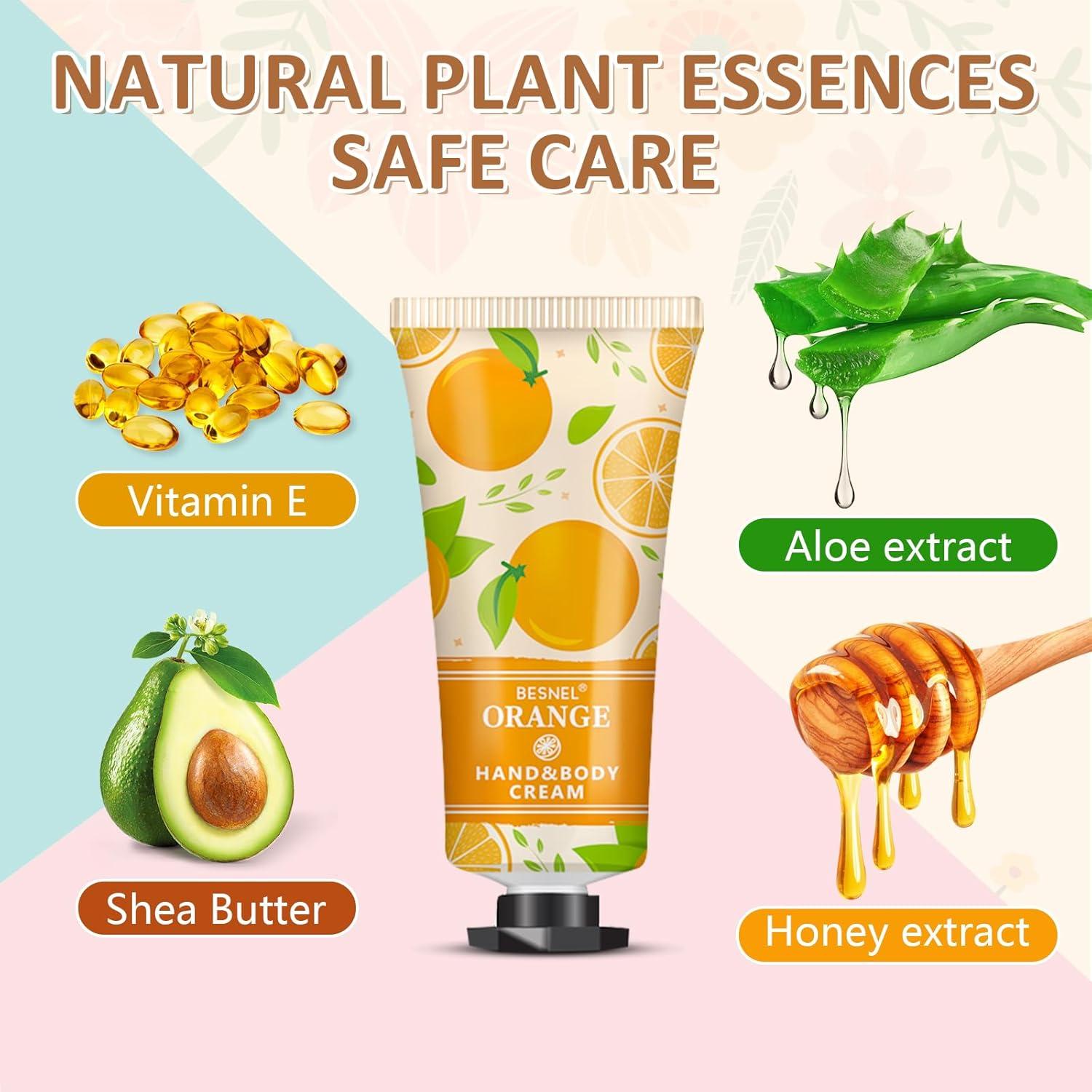 Set de Regalo Crema de Manos Natural 24 Paquetes BESNEL