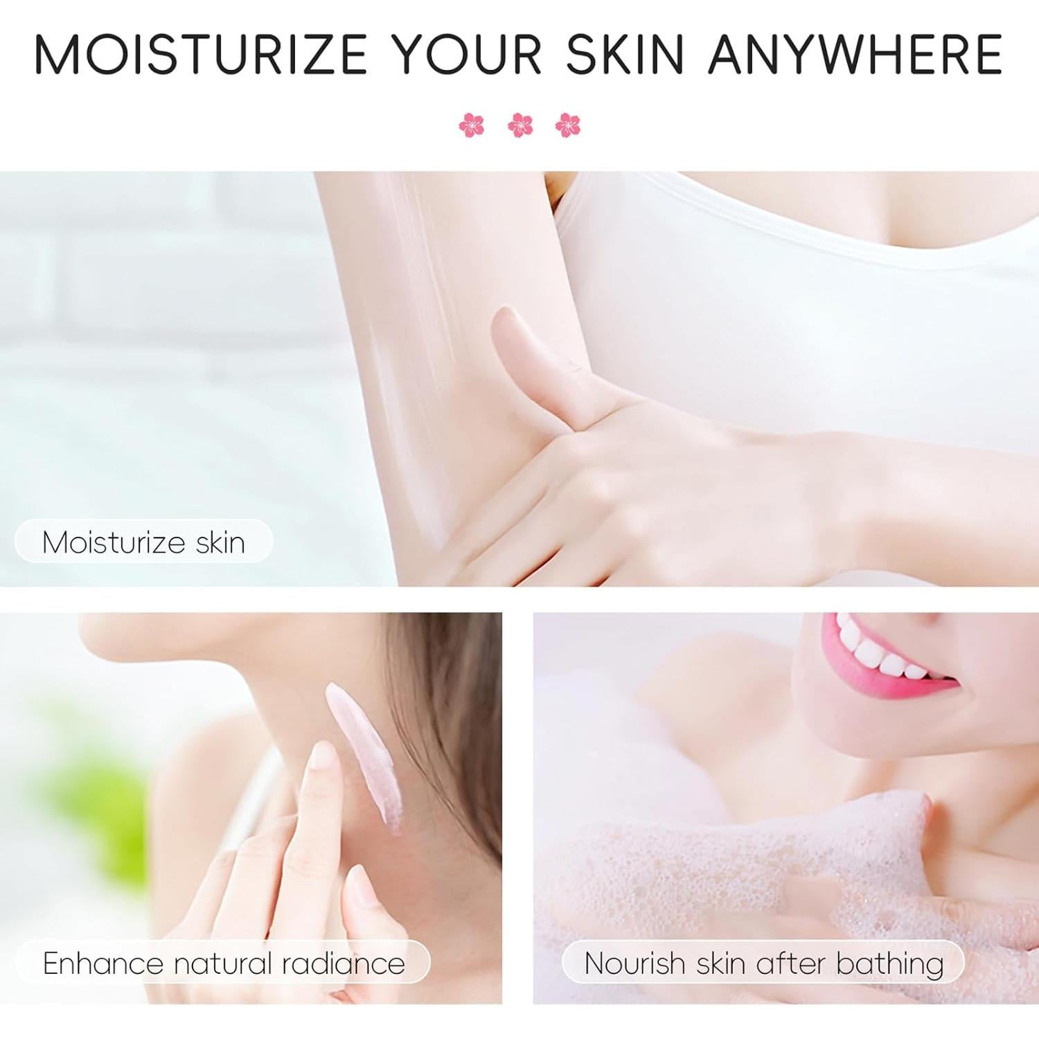 Loción Corporal Hidratante Xoyssfy Flor de Cerezo 230g