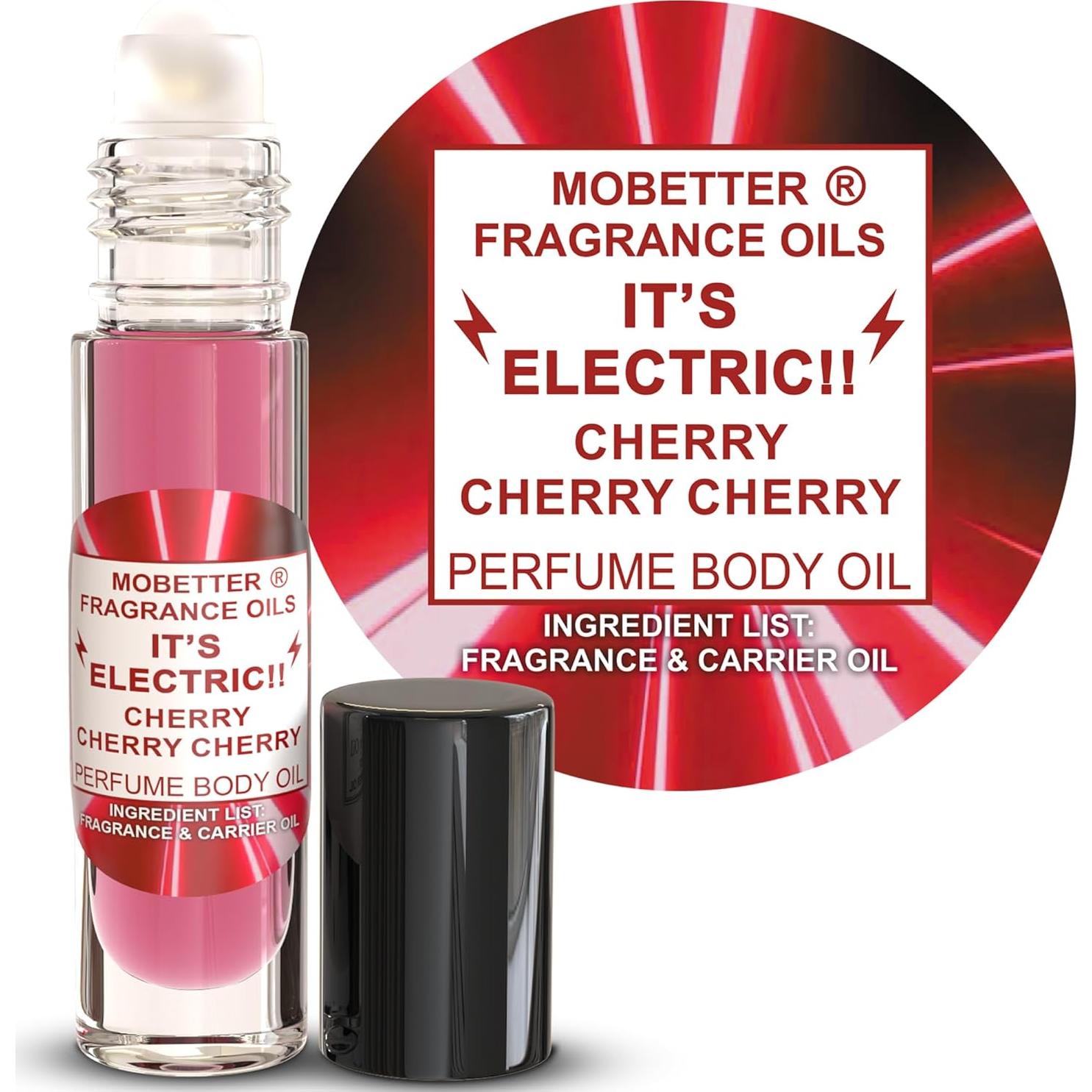 Aceite de Fragancia MoBetter 9.8 ml Cereza Eléctrica