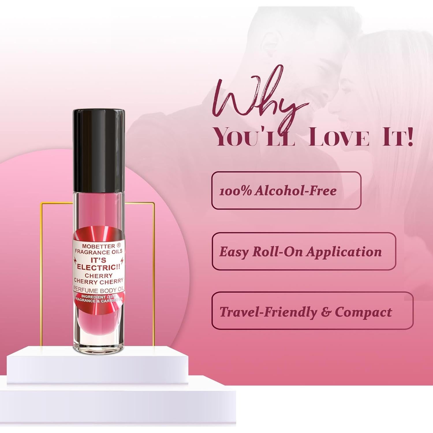 Aceite de Fragancia MoBetter 9.8 ml Cereza Eléctrica