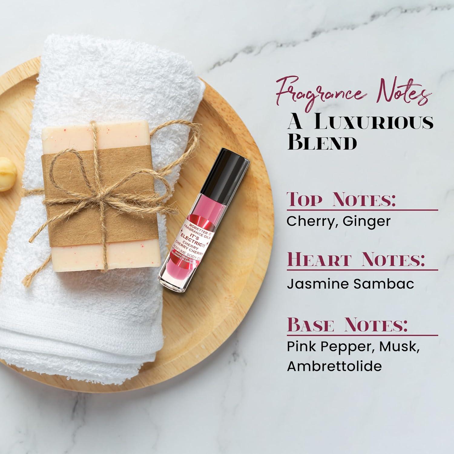 Aceite de Fragancia MoBetter 9.8 ml Cereza Eléctrica