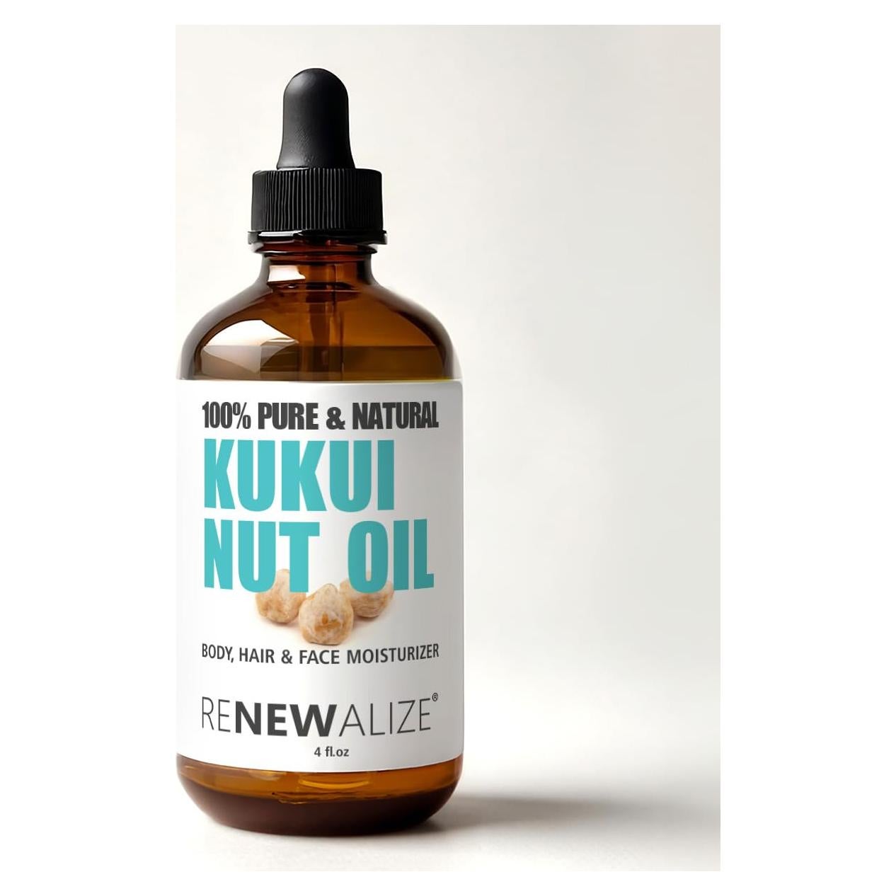 Aceite de Nuez de Kukui Renewalize 118 ml Hidratante Anti-frizz