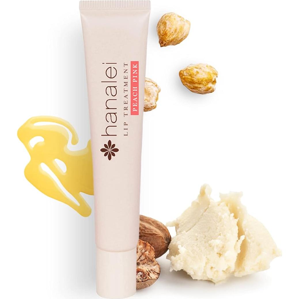 Conjunto Exfoliante y Tratamiento Labial Hanalei Durazno Rosa 15g