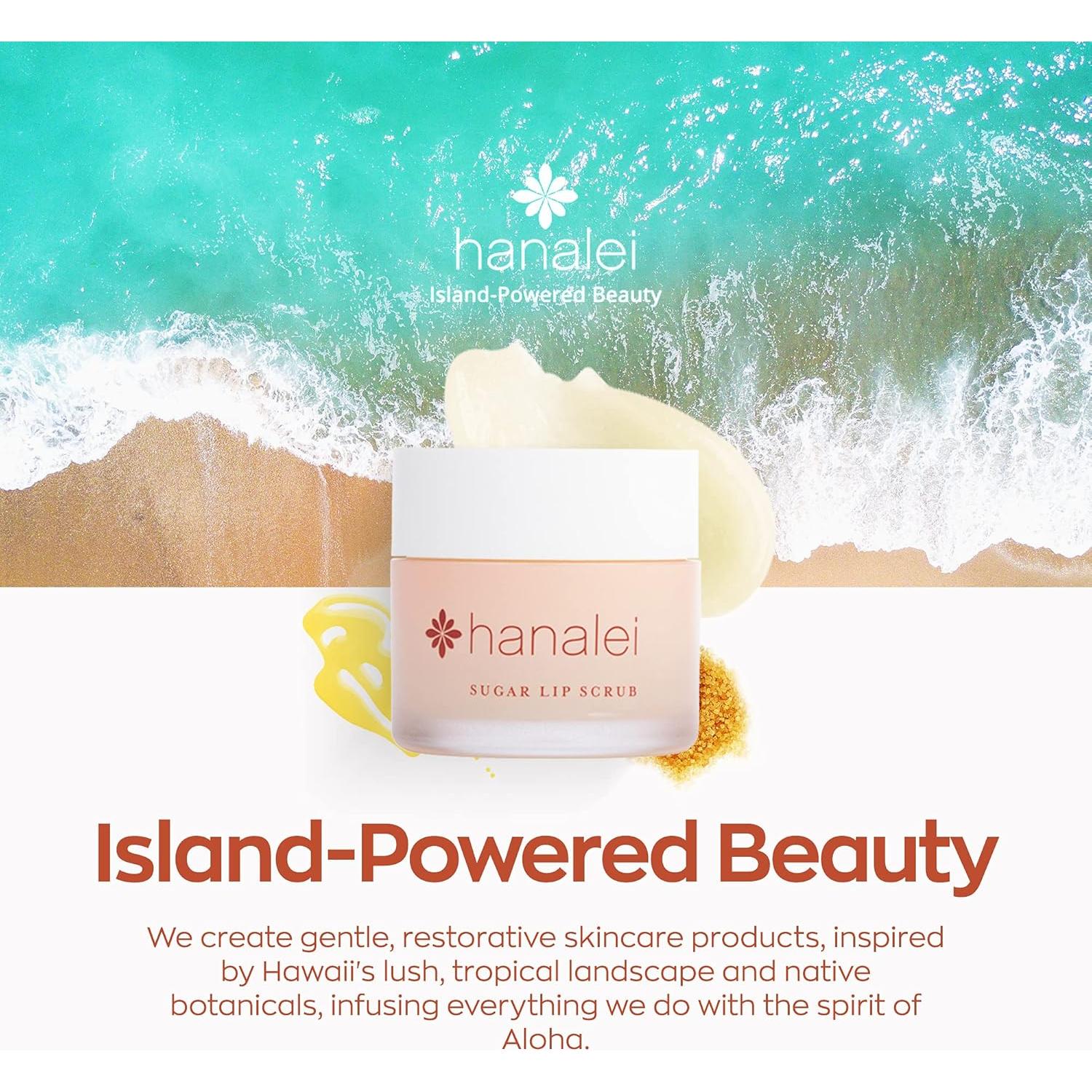 Conjunto Exfoliante y Tratamiento Labial Hanalei Durazno Rosa 15g