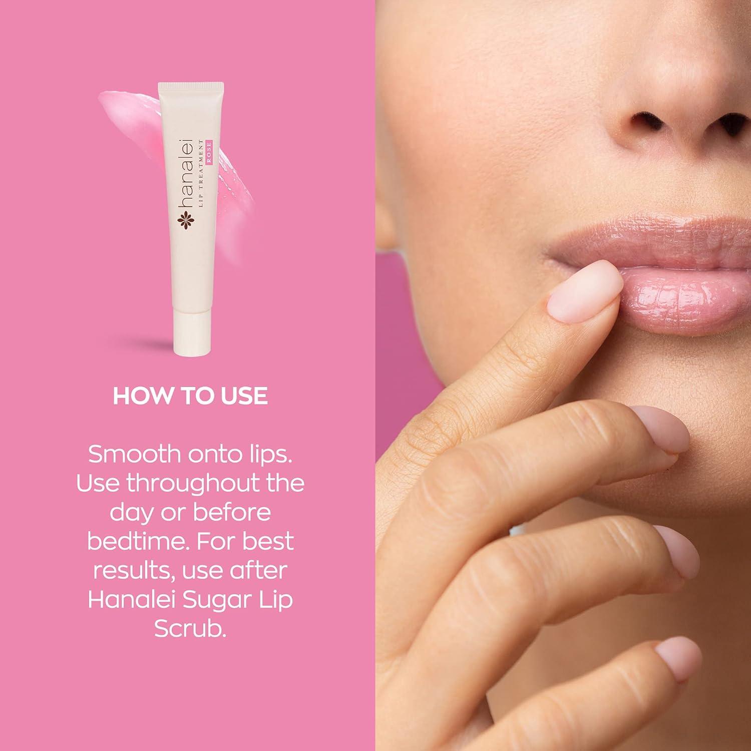 Exfoliante Labial de Azúcar y Tratamiento Labial 3 Piezas