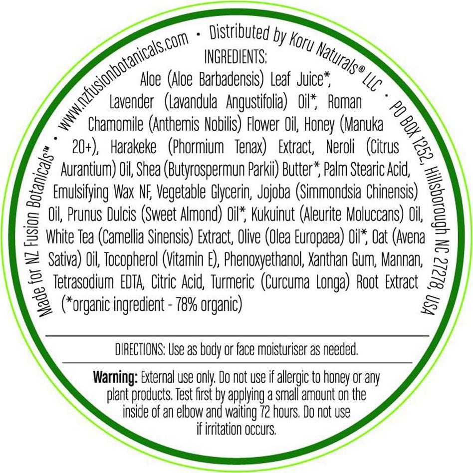 Crema Hidratante Sin Fragancia NZ Fusion 113g Piel Sensible