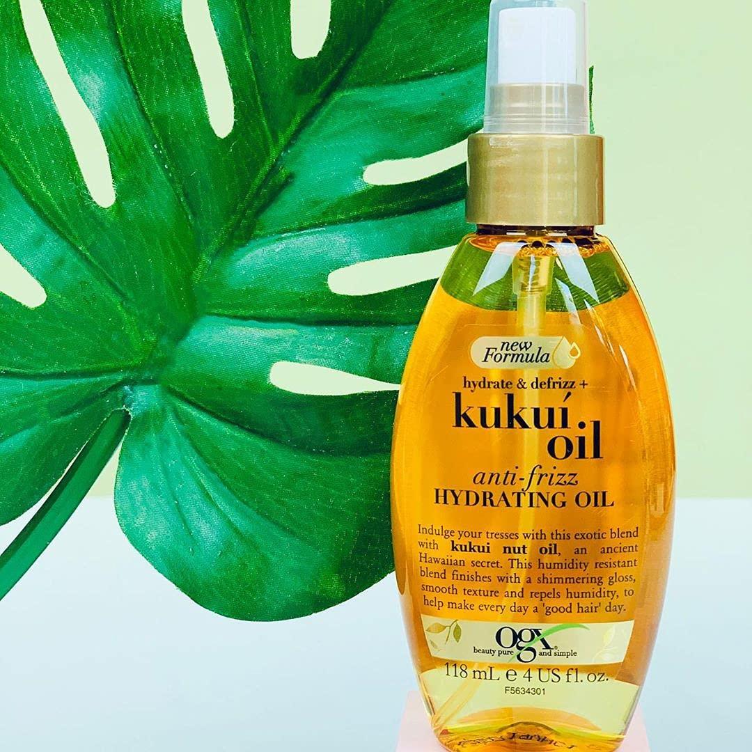 OGX Aceite Hidratante Antifrizz de Kukui 113g