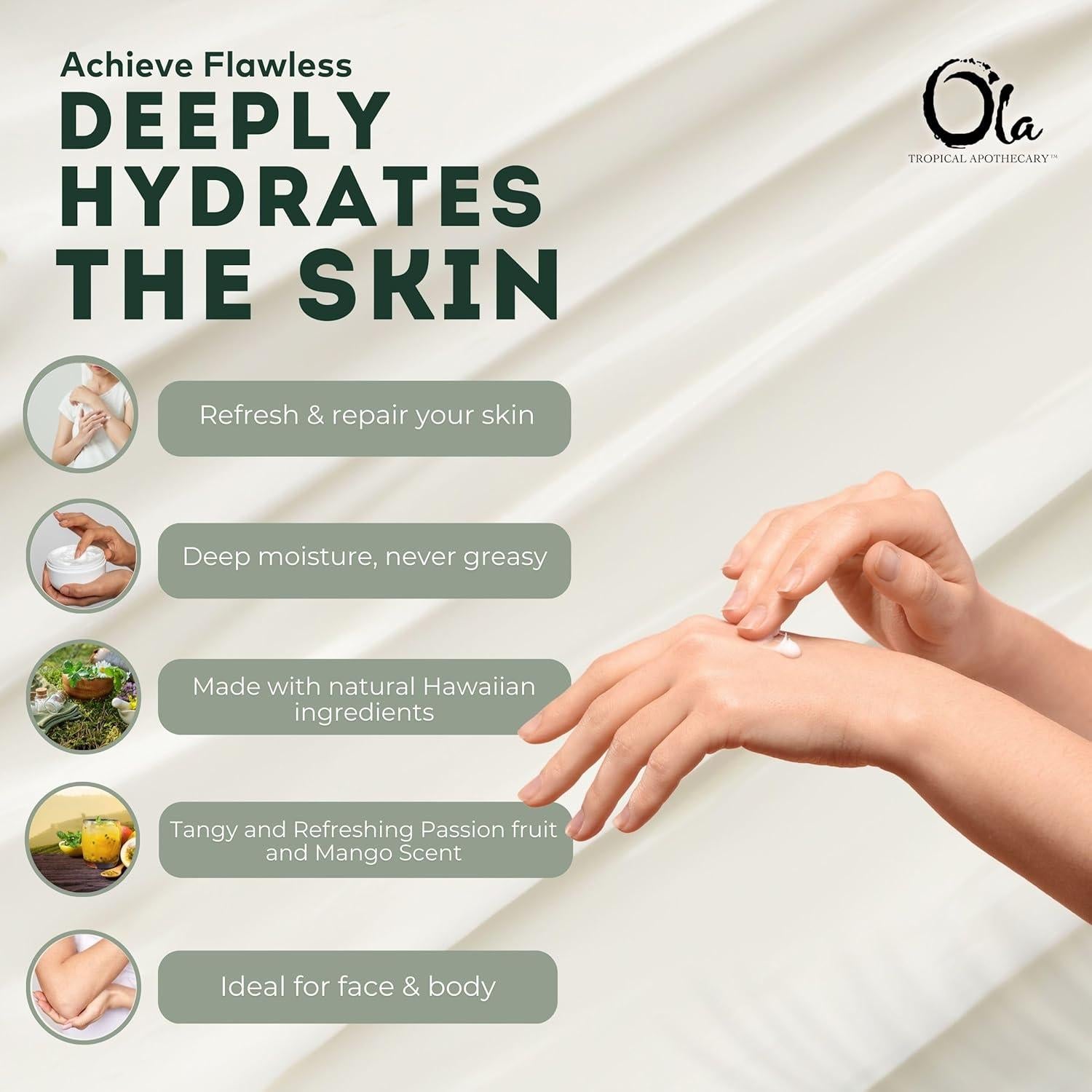 Loción Corporal de Fruta de la Pasión OLA TROPICAL 250 ml